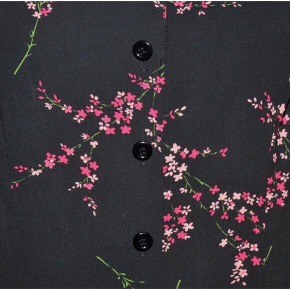 Studio 1 Ladies 2 Piece Pink Jacket & Black Dress 14 Maxi Retro Church Career - Picture 8 of 11